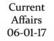 Current Affairs 6th January 2017