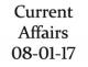 Current Affairs 8th January 2017