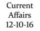 Current Affairs 12th October 2016