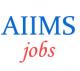 Teaching Jobs in AIIMS