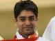 Abhinav Bindra became 1st person to win three gold medals in Tri-series shooting