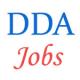 Various jobs in Delhi Development Authority (DDA)