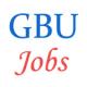 Various Jobs in Gautam Buddha University (GBU)