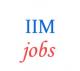 Rolling Teaching Jobs in IIM
