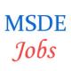 Various jobs in Ministry of Skill Development and Entrepreneurship  (MSDE)