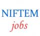 Non-Teaching Jobs in NIFTEM