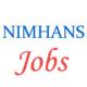 Upcoming Jobs in NIMHANS - January 2015