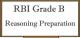 RBI Grade B Examination - Reasoning Preparation