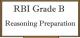 RBI Grade B Examination - Reasoning Preparation