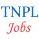 Various Marketing Jobs in TNPL - December 2014 