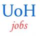 Teaching Jobs in University of Hyderabad