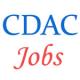 Upcoming Scientific and Technical Job posts in CDAC - October 2014