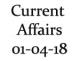 Current Affairs 1st April 2018