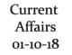 Current Affairs 1st October 2018