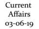 Current Affairs 3rd June 2019