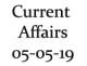Current Affairs 5th May 2019