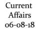 Current Affairs 6th August 2018