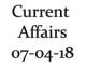 Current Affairs 7th April 2018