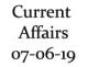 Current Affairs 7th June 2019