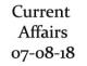 Current Affairs 7th August 2018