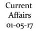 Current Affairs 1st May 2017