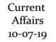 Current Affairs 10th July 2019