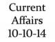 Current Affairs 10th October 2014