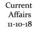 Current Affairs 11th October 2018