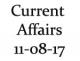 Current Affairs 11th August 2017