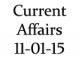 Current Affairs 11th January 2015