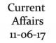 Current Affairs 11th June 2017