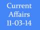 Current Affairs 11th March 2014