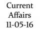 Current Affairs 11th May 2016