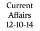 Current Affairs 12th October 2014