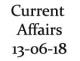 Current Affairs 13th June 2018