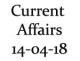 Current Affairs 14th April 2018