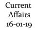 Current Affairs 16th January 2019 