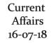 Current Affairs 16th July 2018