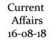 Current Affairs 16th August 2018
