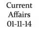 Current Affairs 1st November 2014