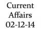 Current Affairs 2nd December 2014