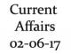 Current Affairs 2nd June 2017