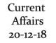 Current Affairs 20th December 2018