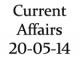 Current Affairs 20th May 2014
