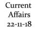 Current Affairs 22nd November 2018