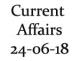 Current Affairs 24th June 2018