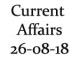 Current Affairs 26th August 2018