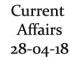 Current Affairs 28th April 2018