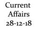 Current Affairs 28th December 2018