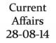 Current Affairs 28th August 2014